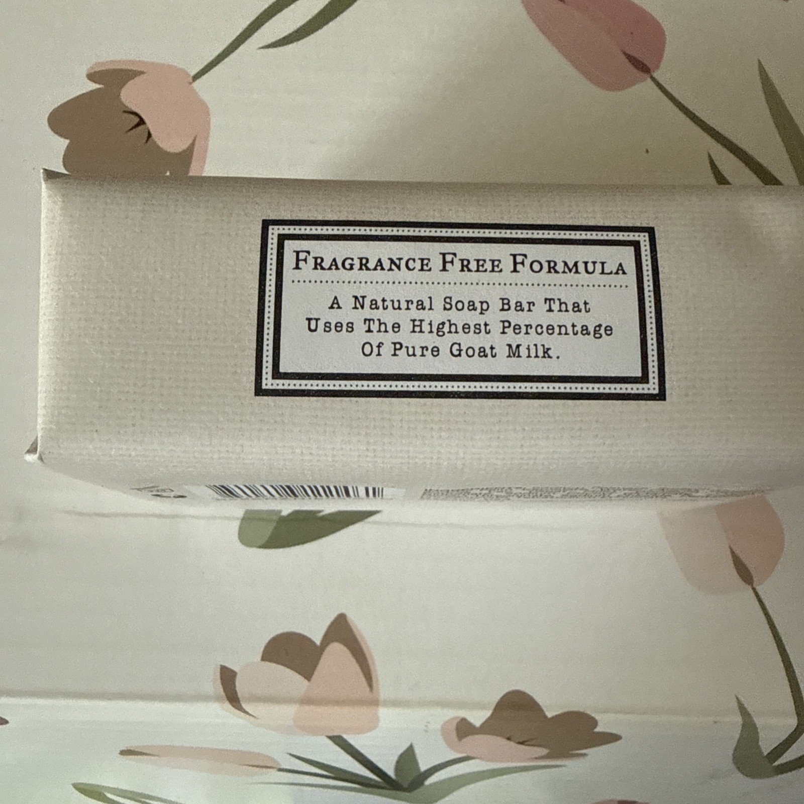 Beekman 1802 PURE – NO FRAGRANCE Goat Milk Bar Soap 9 oz. Full Size New & Sealed