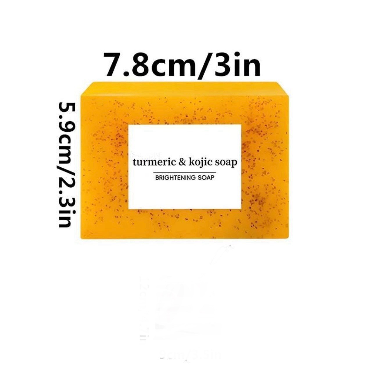 Lemon Turmeric Kojic Acid Brightening Soap Dark Spot Remover