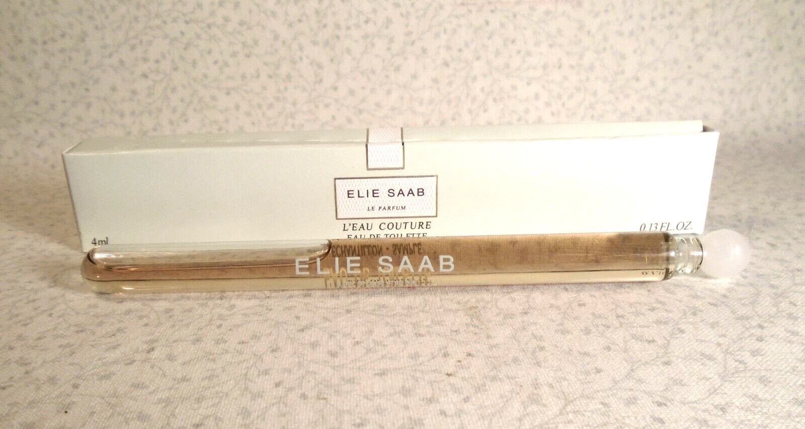 Elie Saab Le Parfum L’EAU COUTURE EAU DE TOILETTE MINI SPLASH 0.13oz. Boxed