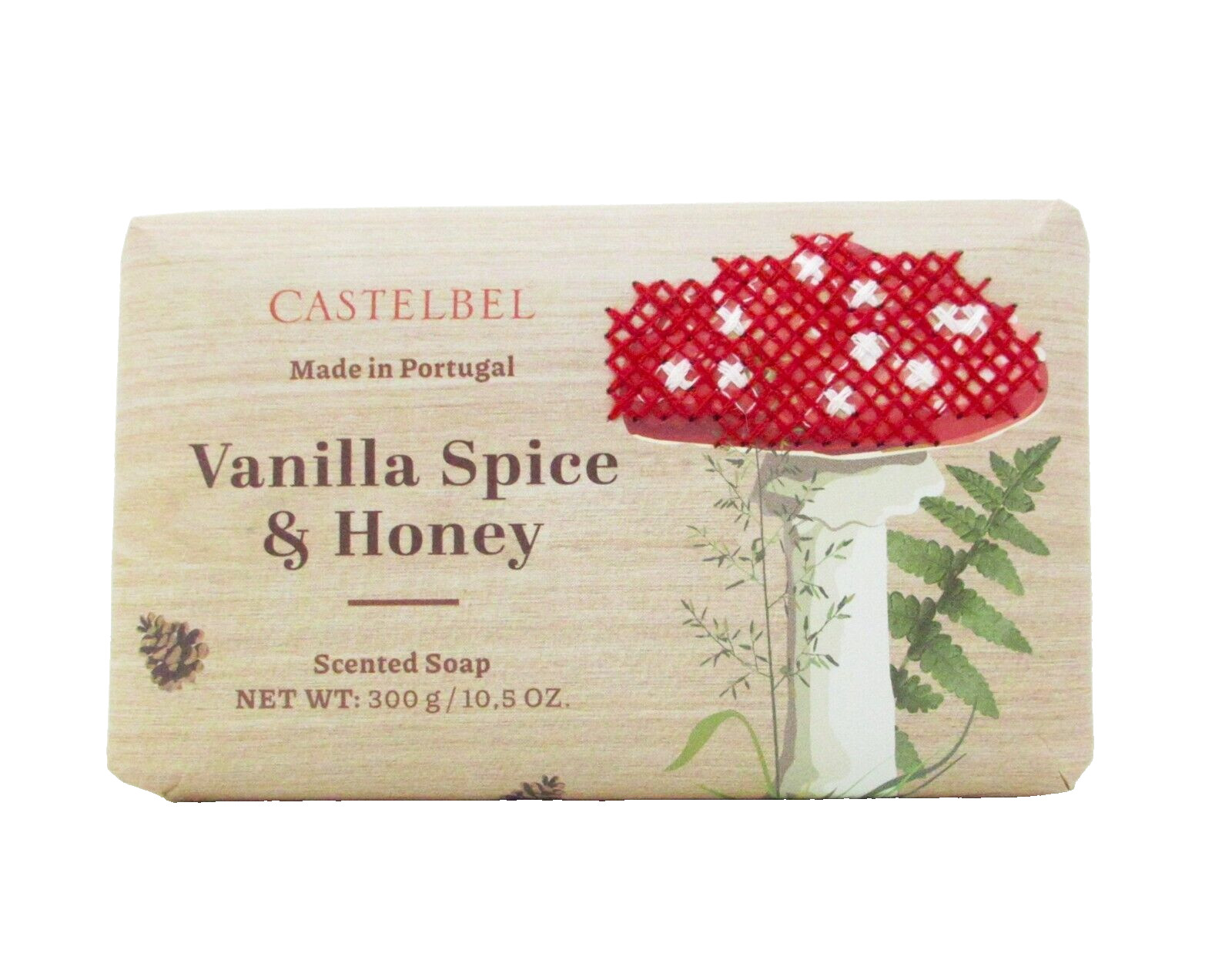 Castelbel Luxury Bath Bar Soap Vanilla Spice & Honey large 10.5oz