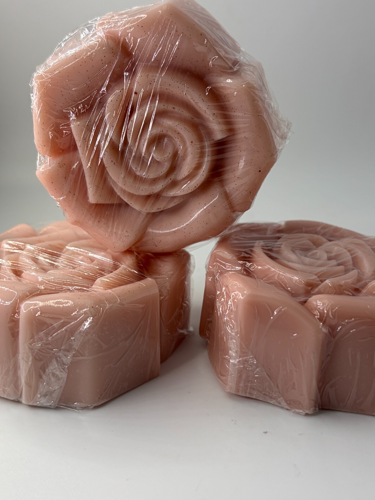 Organic, handmade Geranium Goat’s Milk Soap by Black Cat Soap Studio
