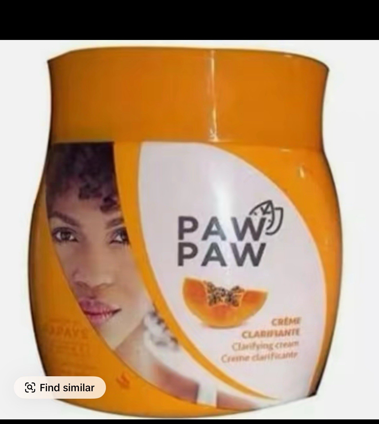 Paw Paw Clarifying Soap & Cream Set Papaya Scent for Body Face Hands