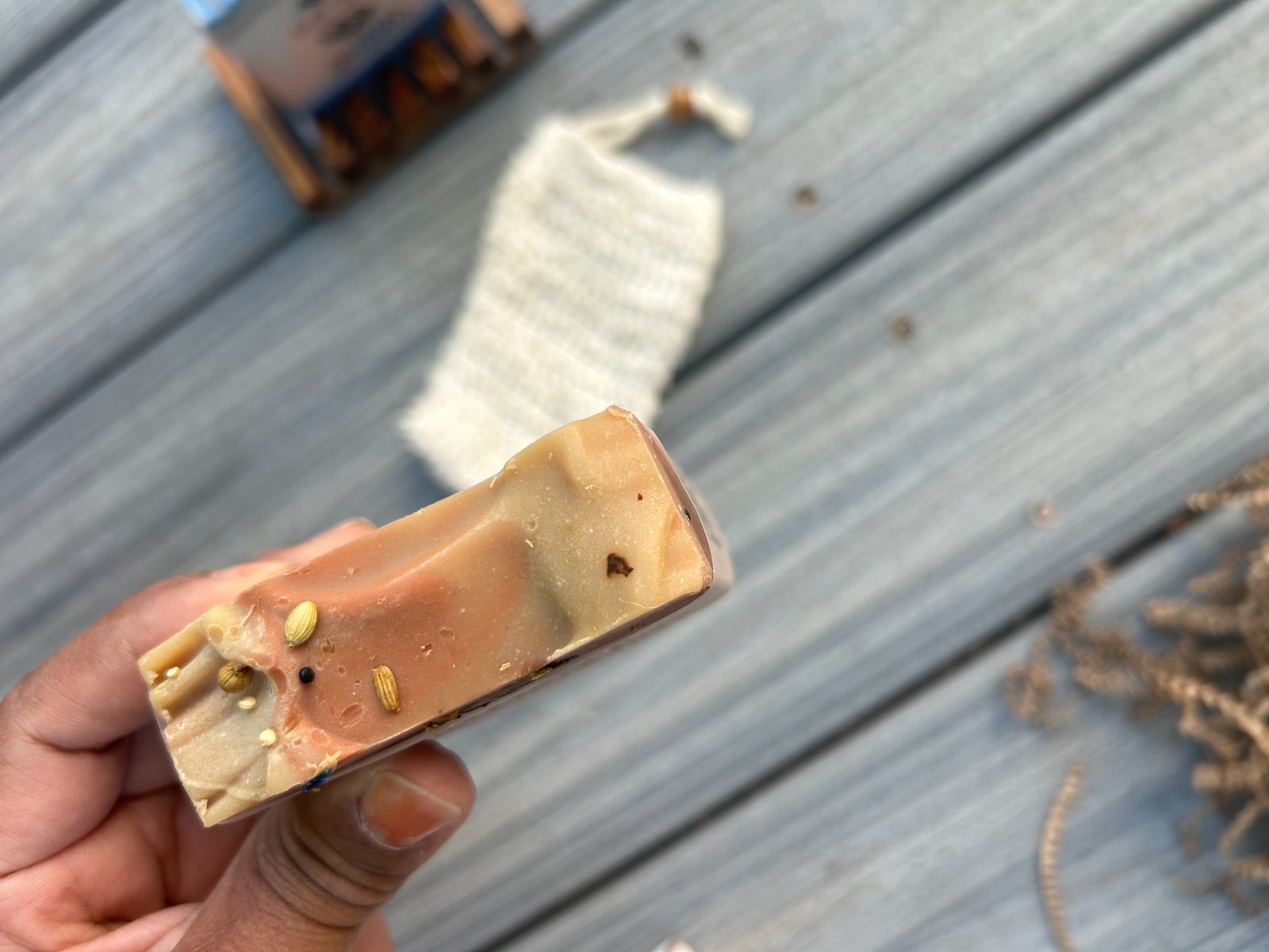 handmade vegan soap bars gift set for men