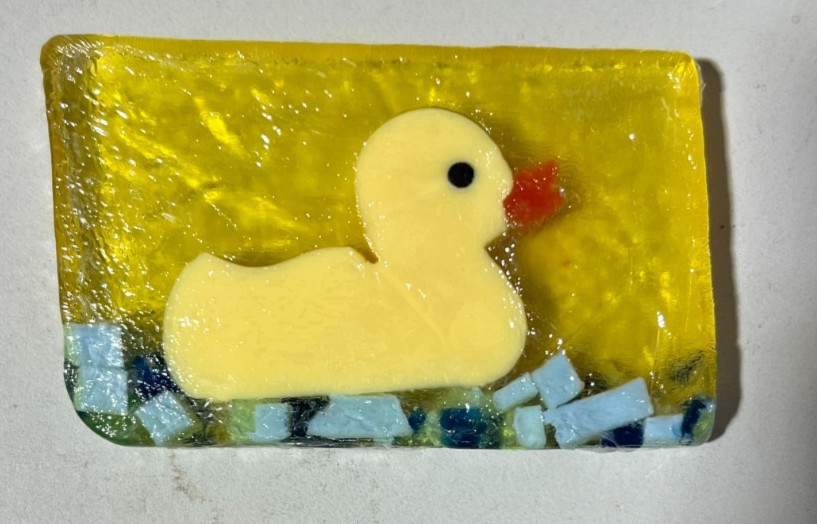 Primal Elements RUBBER DUCK Handmade Vegetable Glycerin 4 Oz Bar Soap