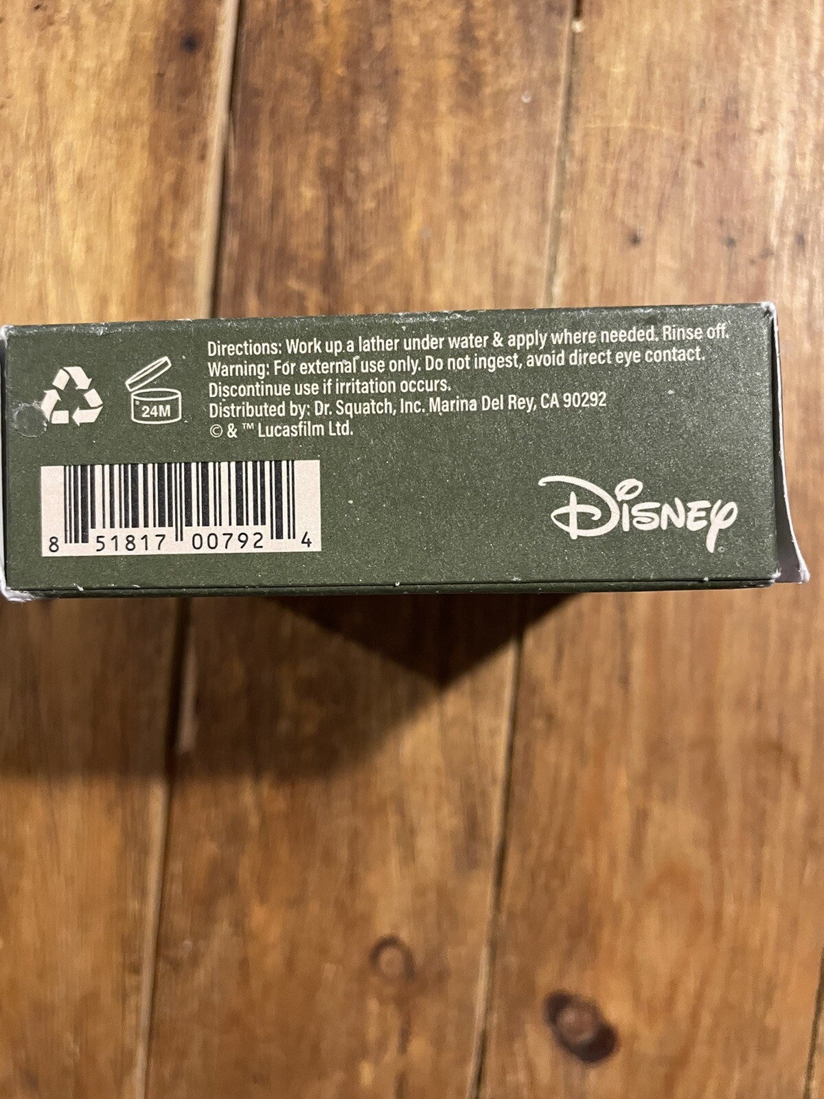 Dr. Squatch Star Wars WISDOM WASH Soap 5oz Bar – Yoda Limited Edition