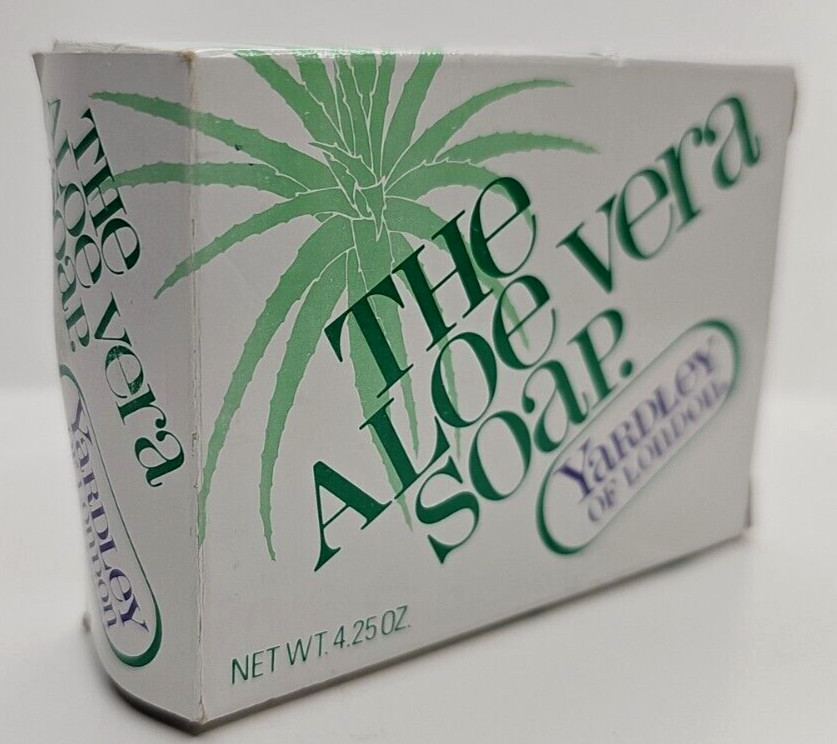Vtg. YARDLEY of London © 1979 Aloe Vera Soap 4.25oz Bar