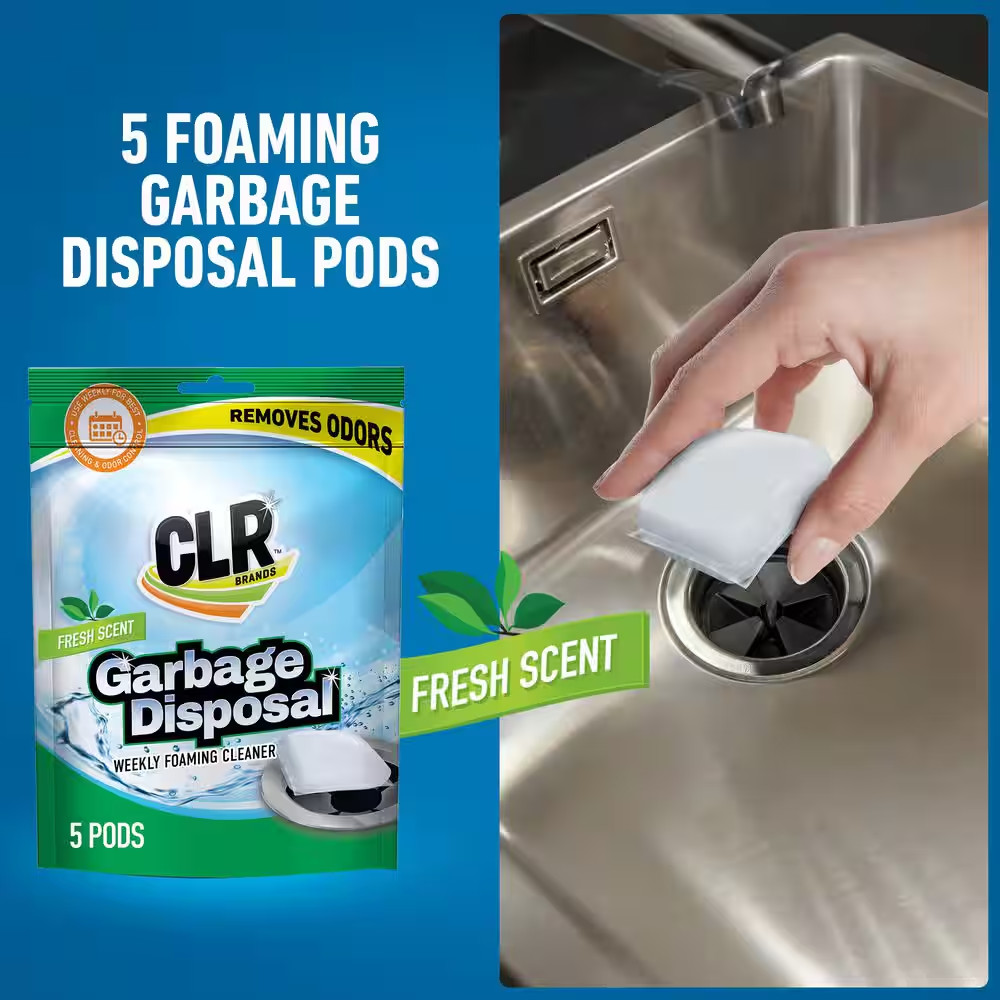 5.3 Oz. Fresh & Clean Garbage Disposal Pods All Purpose Cleaner (5 Count)