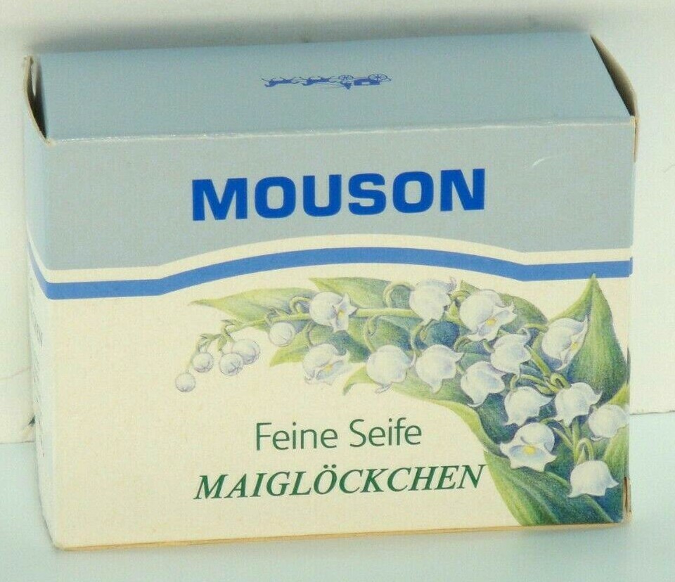 Mouson Feine Seife Maiglockchen 125 gram Bar of Fine Soap made in Rep.of Germany