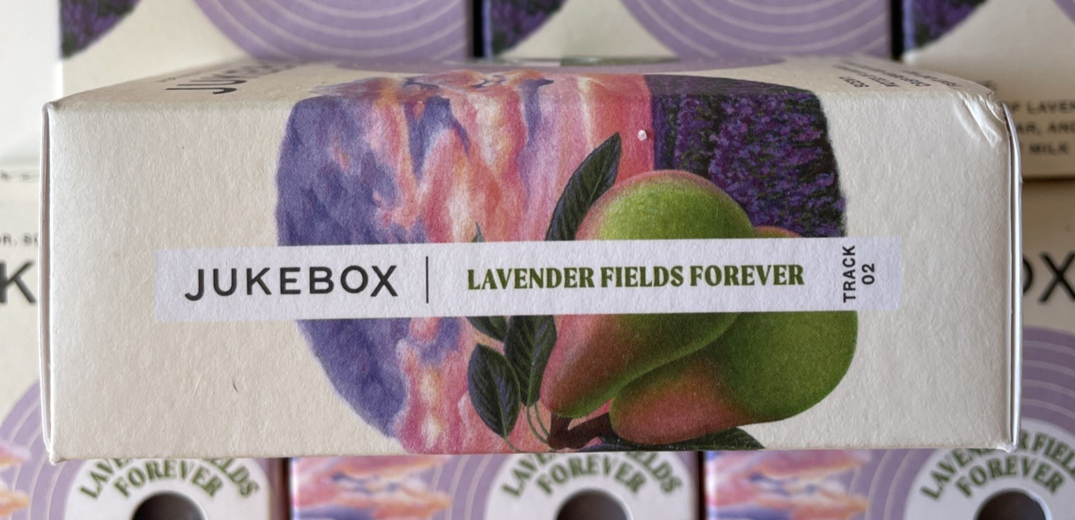 7 Dr. Squatch Jukebox Lavender Fields Forever Lavender Pear Bar No Scrub 4.5 oz.