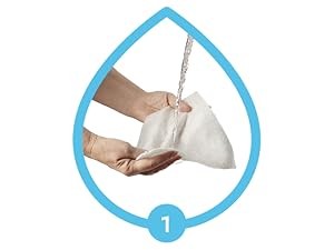 Disposable Rinse Bathing Wipes – 25 Pack – All-in-1 Single Use Shower Wipes,