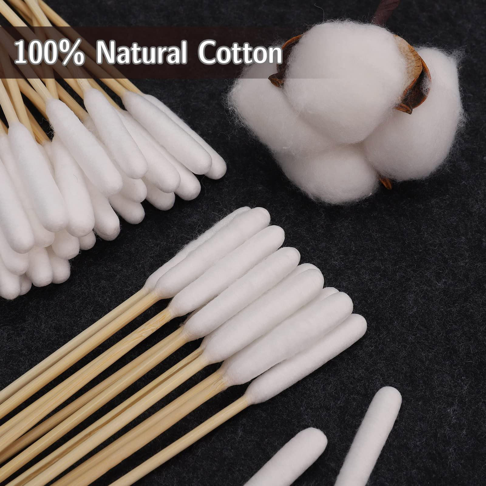 Cotton Swabs of Medium and Large Pets Ears Cleaning or Makeup 100pcs
