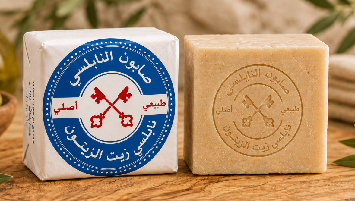 Traditional Nablus Soap Organic Virgin Olive Oil صابون نابلسي زيت زيتون بكر