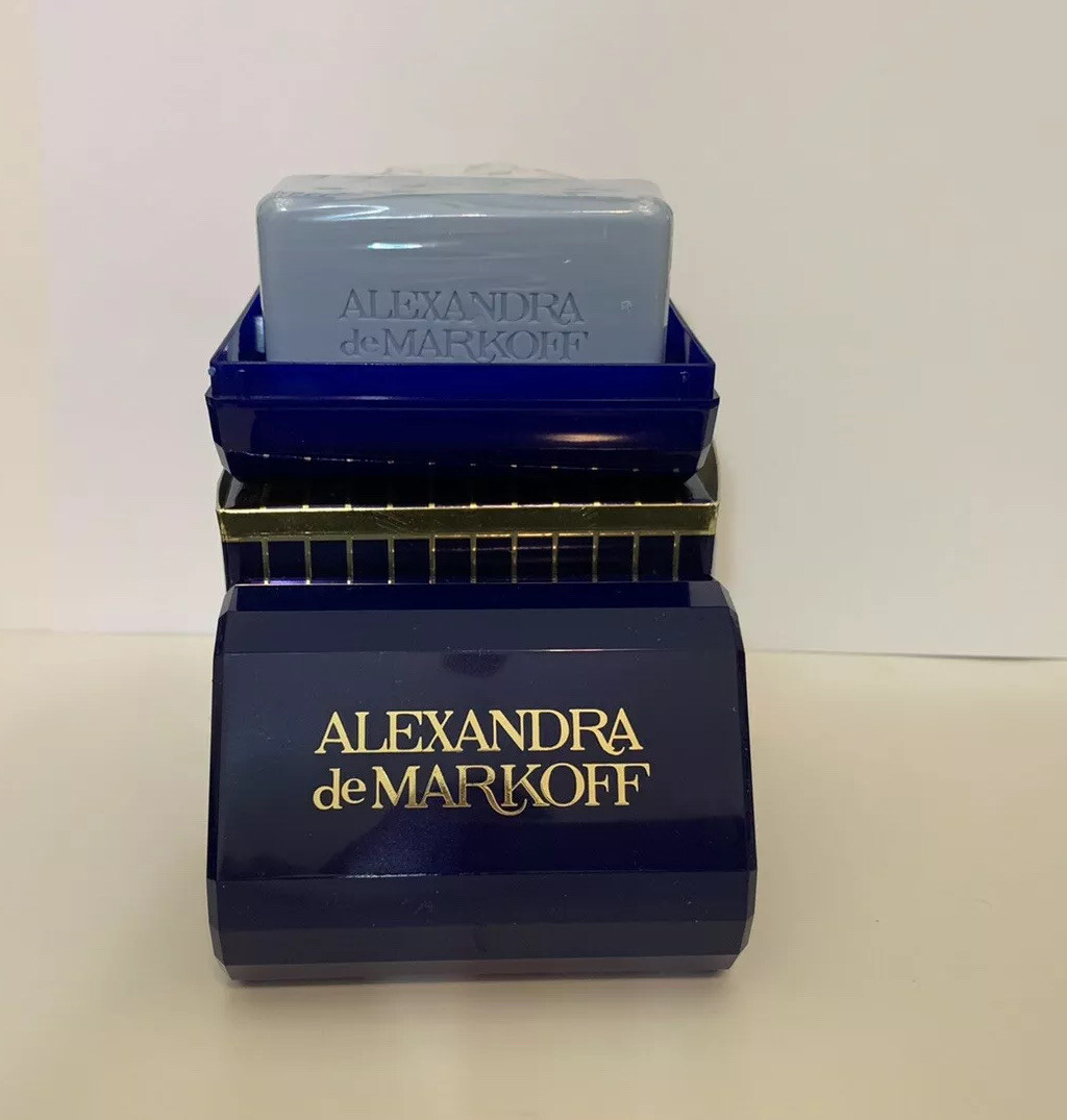 Alexandra De Markoff Luxury Facial Cleansing Bar SOAP in CASE 4.0z