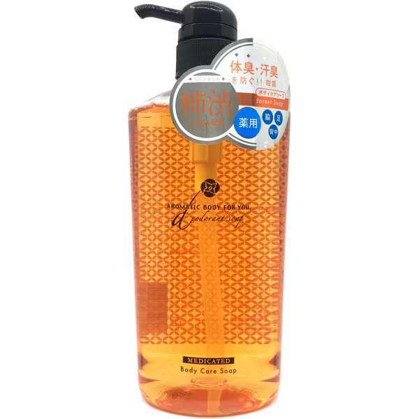 Pelican Soap Aromatic Liquid Body Soap 620mL Deodorant Soap Persimmon Extract