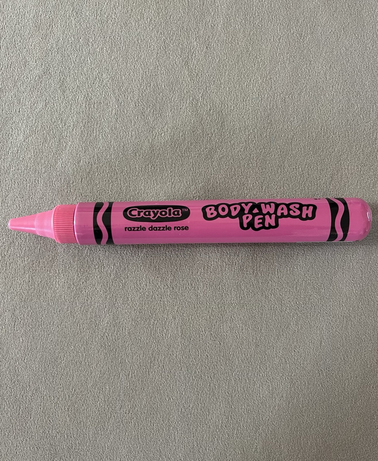 1.9 Oz Crayola Bathtub Body Wash Pen In Razzle Dazzle Rose Pink~For Ages 3+, New