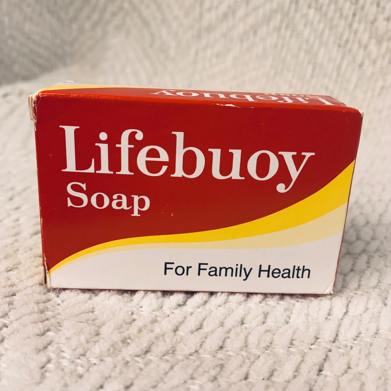 Vtg Lifebuoy Soap 85g For Family Health Original Bar Unilever Collectible Red