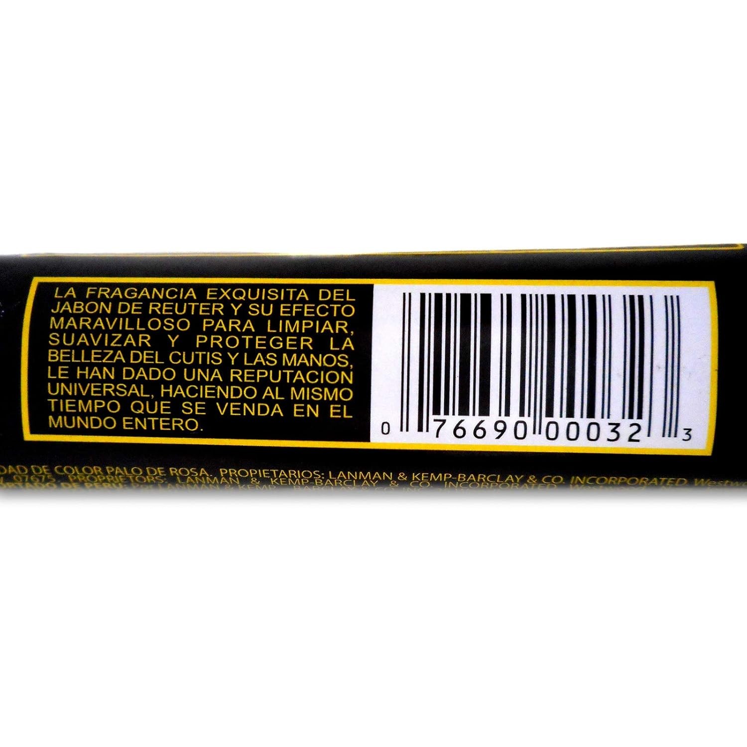 Murray & Lanman Reuter (Jabon de Reuter) Bar Soap 3.35 Oz (95 grams)
