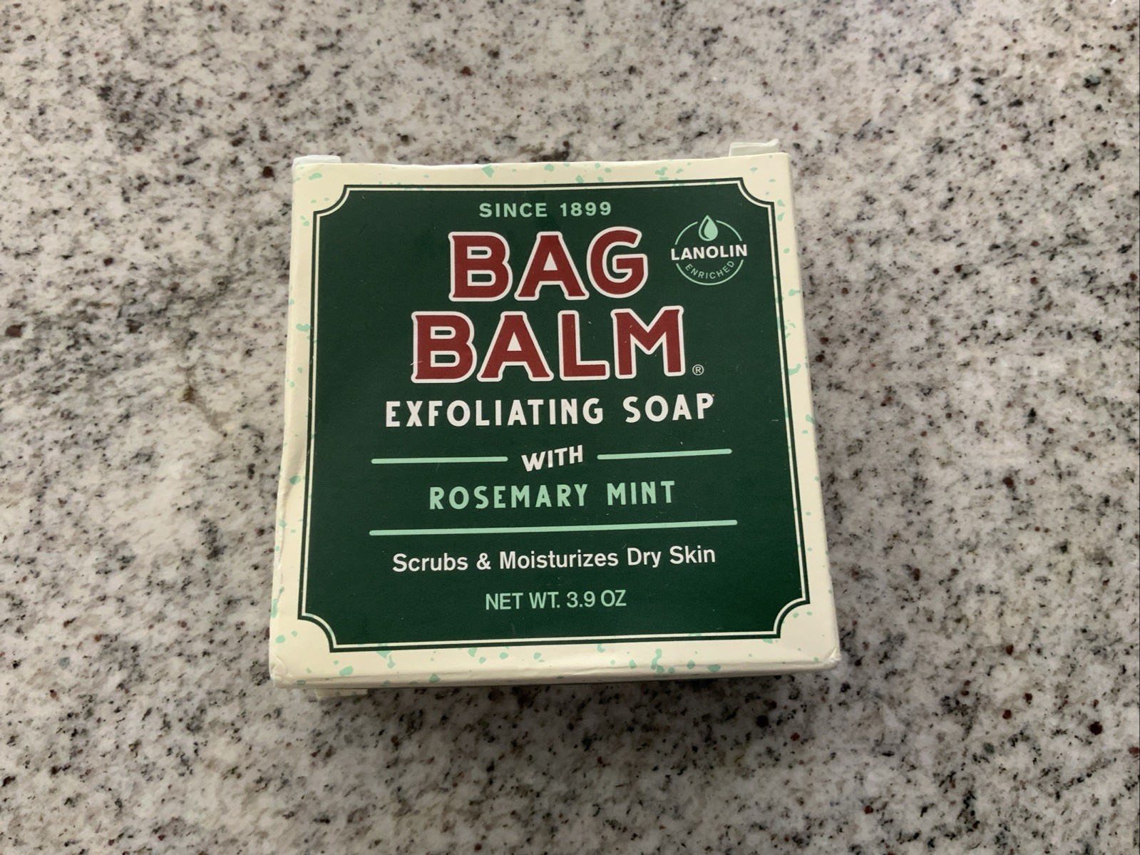Bag Balm Mega Moisturizing Soap Rosemary Mint 3.90 Oz