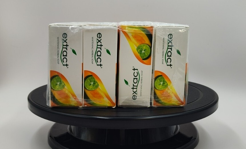 12 pcs Extract Papaya Original Whitening Herbal Soap 12 x 125g