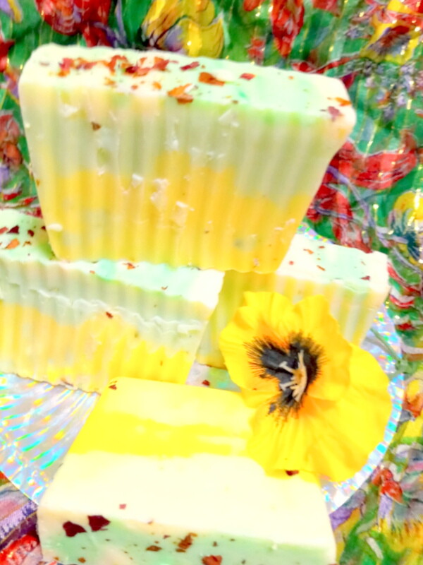 Yoni Organic Vaginal & Body Soap Bar Aloe Vera, Apple Cider V Chamomile Tea