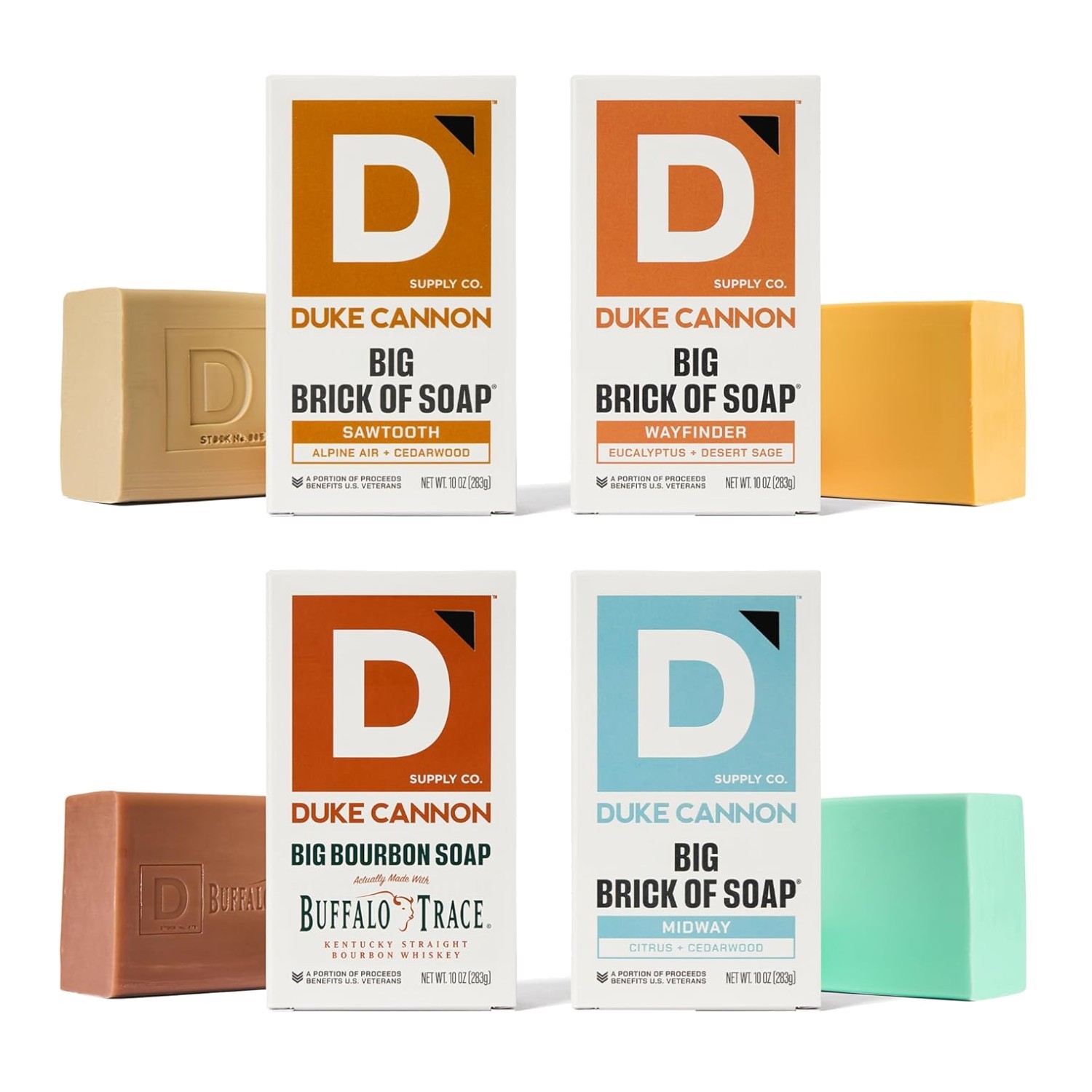 Men’s Soap Bundle – 10 oz Bars, Made in USA