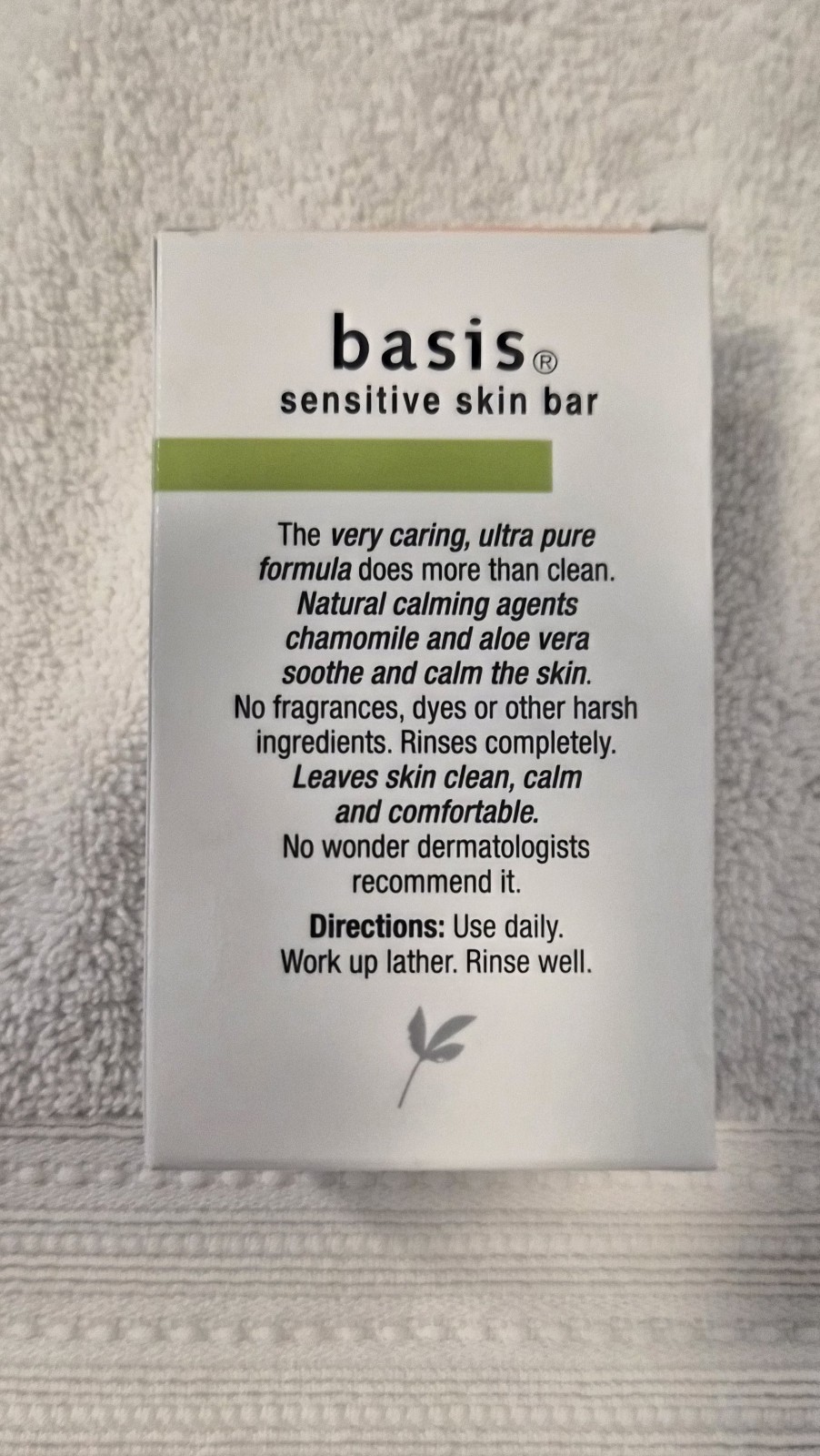 Vanilla Sugar Body Oil And Basis Bar Soap For Sensitive Skin Package
