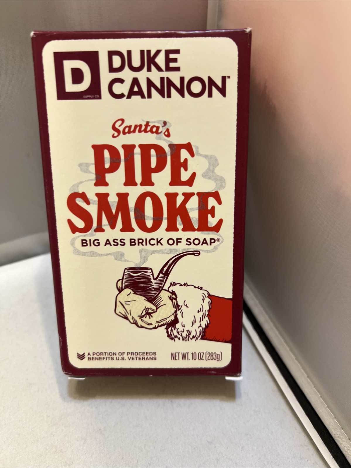 Duke Cannon Big Ass Brick of Soap Santas Pipe Smoke New