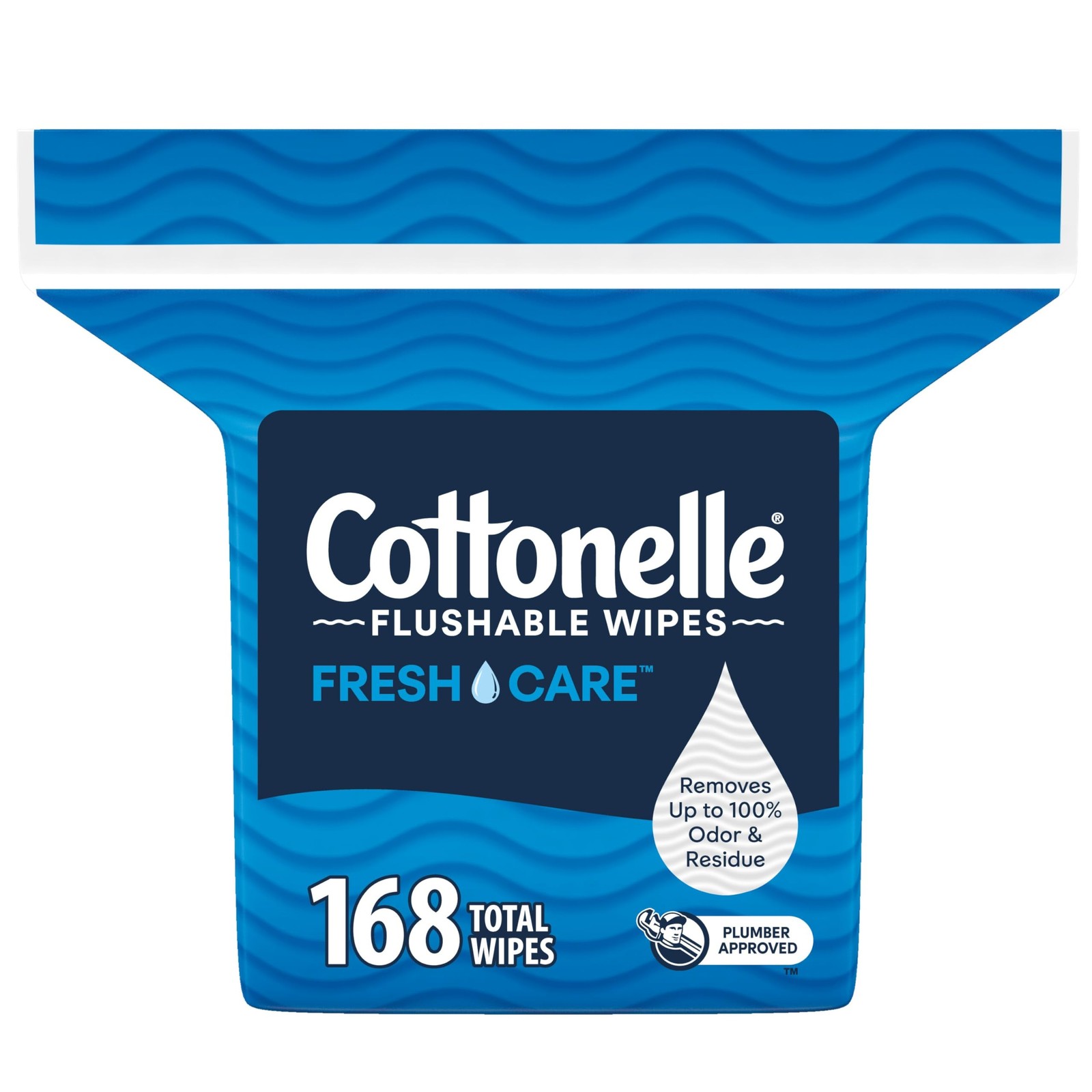 Cottonelle Fresh Care Flushable Wet Wipes 168 Count Septic Safe Skin Clean