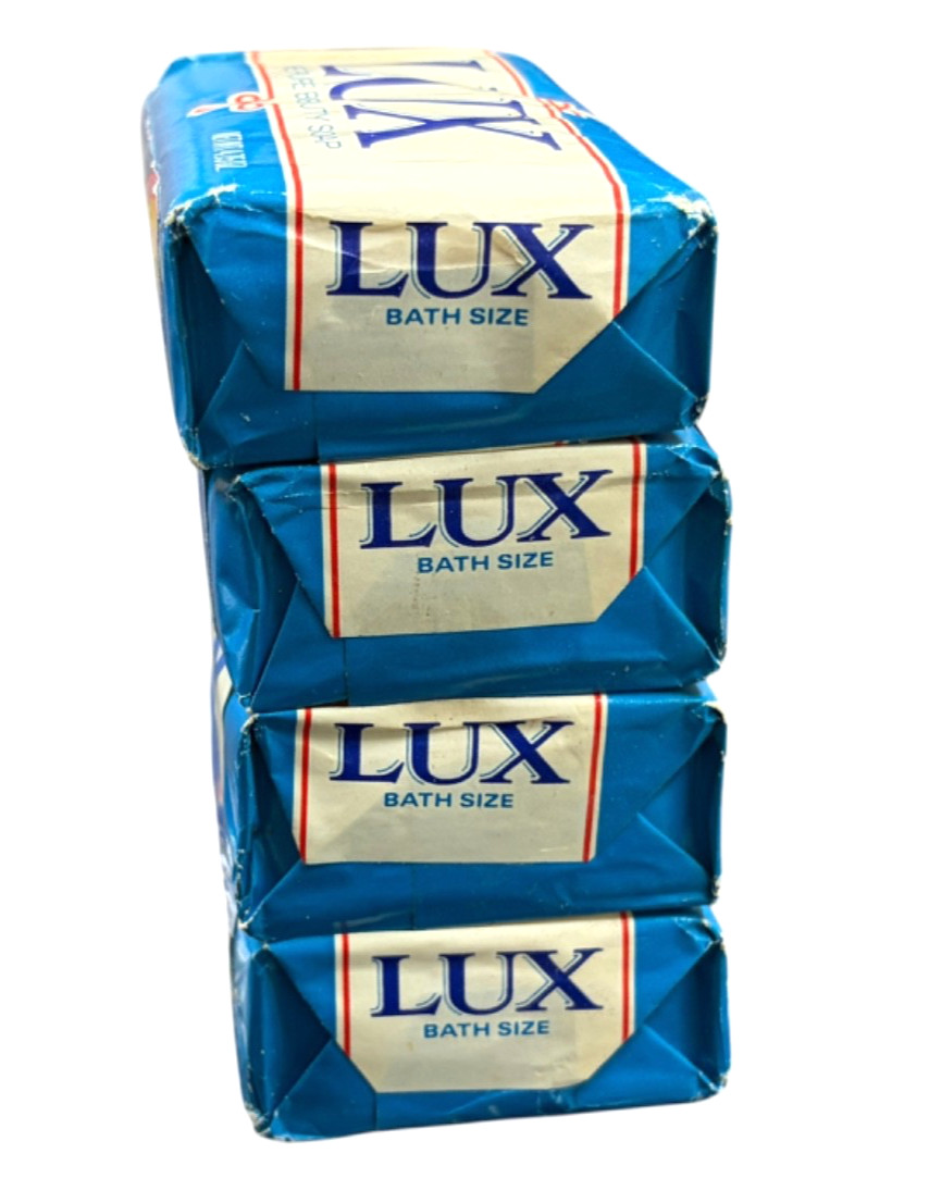 Vintage LUX The Pure Beauty White Soap Bar Large 4.75 oz Bath Size Sealed