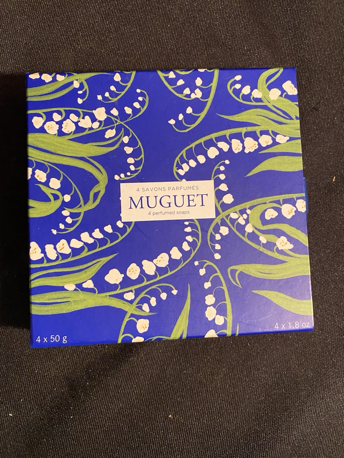 Muguet Box Of 4 Lily Of The Valley Perfumed Soaps