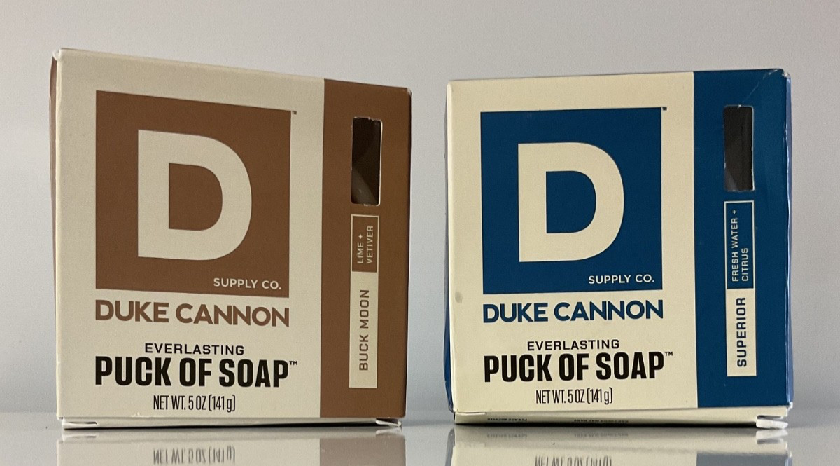 Duke Cannon Everlasting Puck of Soap 5oz Buck Moon & Superior (2 bars)