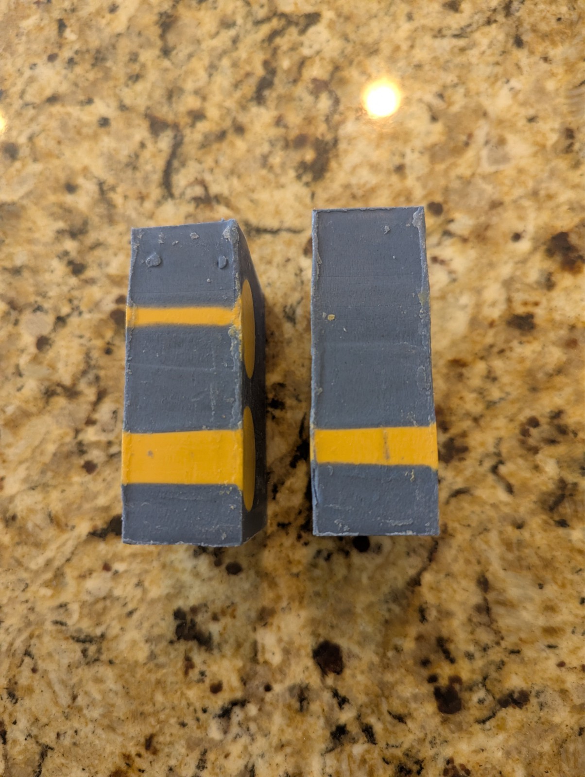 Pacha Soap Co. 2 Pack Lavender & Blue Tansy Bar Soap Hand Crafted 4 oz each