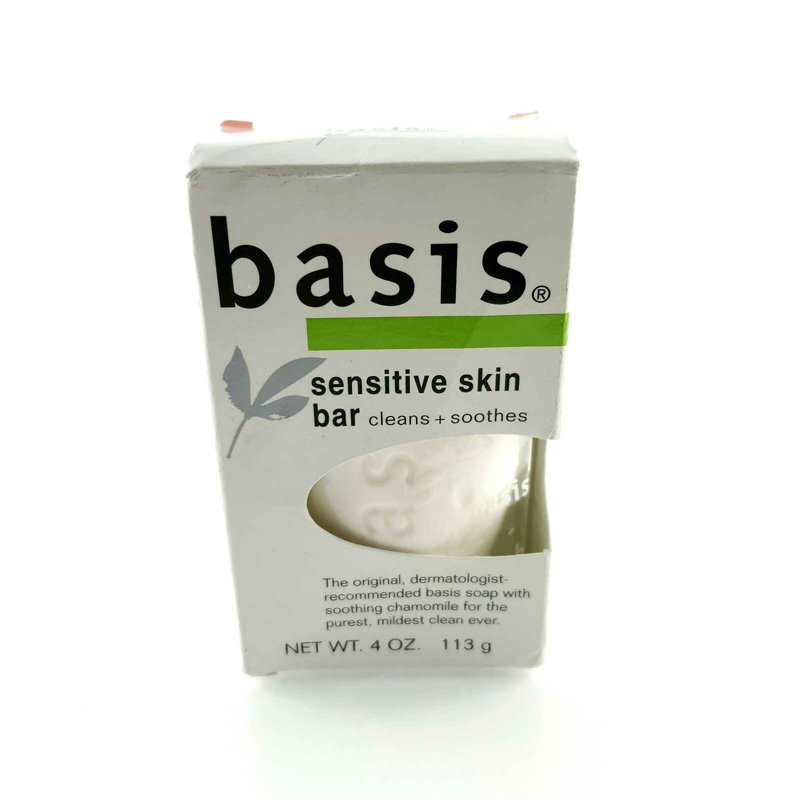 Basis German Sensitive Skin Bar Soothes Dermatologist Recommend It USA Seller