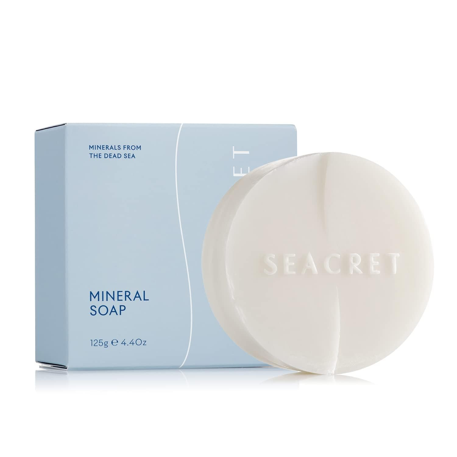 SEACRET Dead Sea Salt Soap – Vegan, Sls-Free, Paraben-Free – Triple Milled Miner