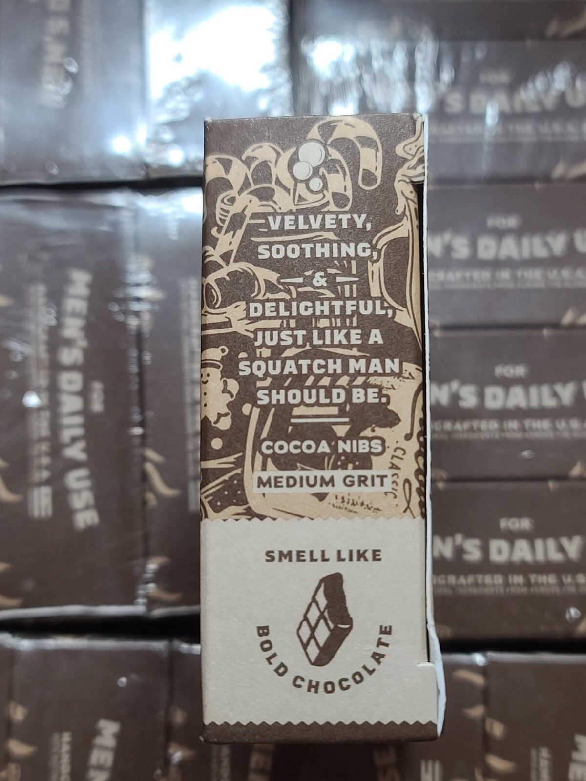 Dr. Squatch Hot Choccy Limited Edition Soap Bar Bricc Chocolate Scent Xmas