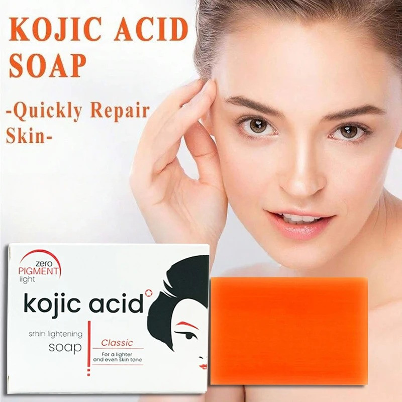 2x Kojic Acid Soap 100g Face & Body Brightening Cleansing Skin Care Bar