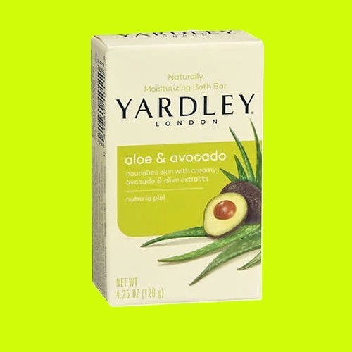 Yardley LONDON Soaps 4.25 oz Bar of ALOE & AVOCADO Skin Moisturizer Bath Bar 😇