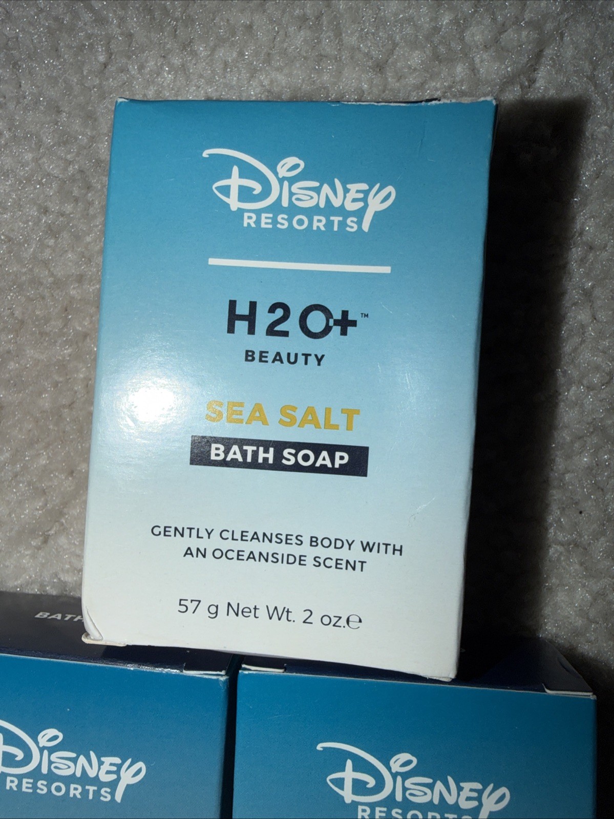 6 x Disney Resorts H2O+ Sea Salt Bath Soap 1.5 oz Bars