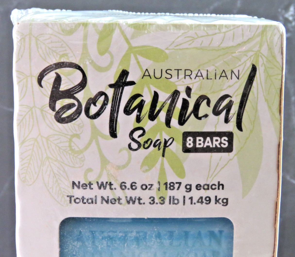 Australian Botanical Soap 8 Bars Valencia Orange/Sea Salt New Factory Sealed