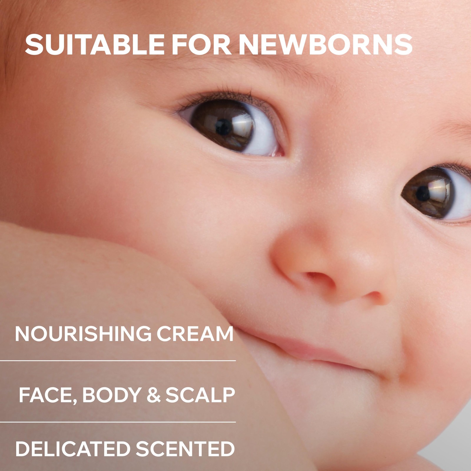 Uriage Baby Body & Scalp Wash w/ Organic Edelweiss & Shea Butter, Gently Cleans