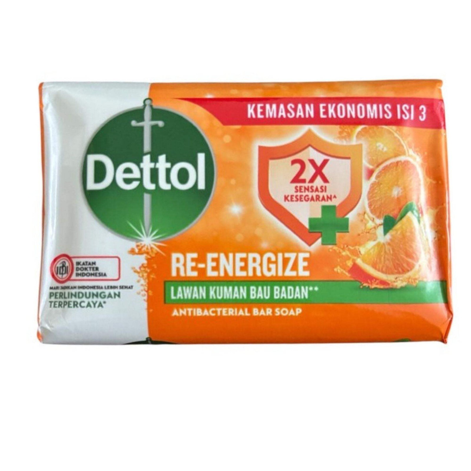 Dettol Re-Energize Antibacterial Bar Soap – 100g