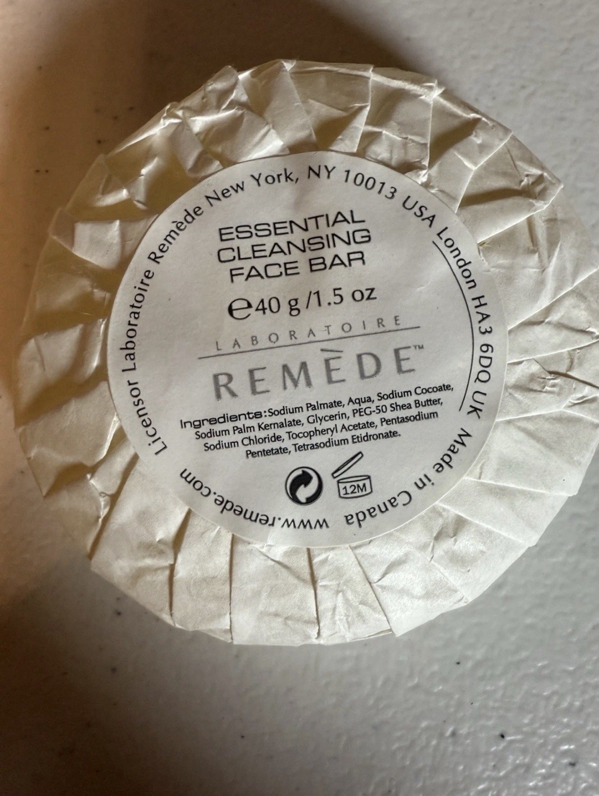 Laboratoire Remede Essential Cleansing Face Bar Soap 40g 1.5oz Set of 4 New Lux