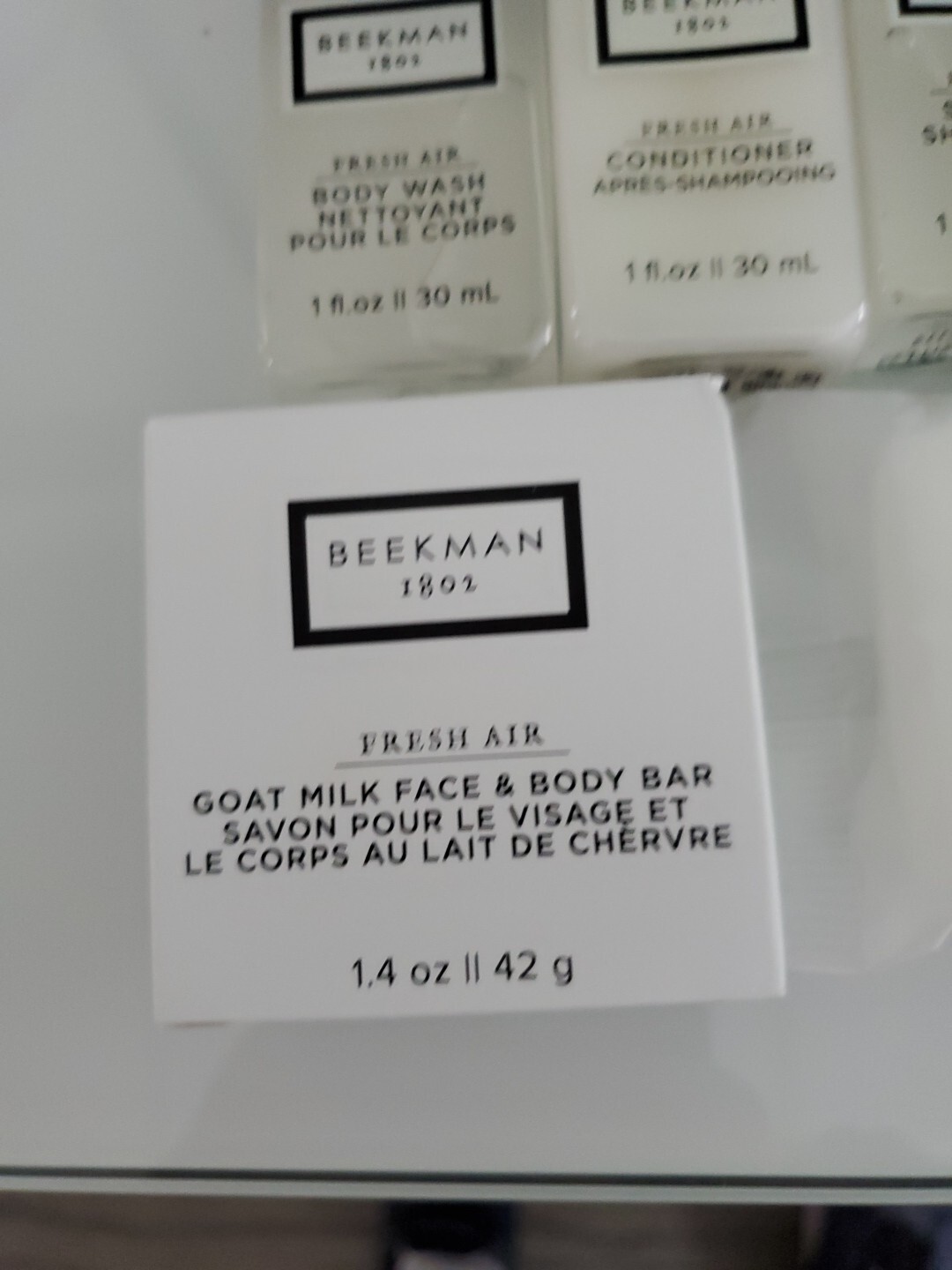 Beekman 1802 Fresh Air Goat Milk FACE & BODY BAR Soap 1.4 Oz