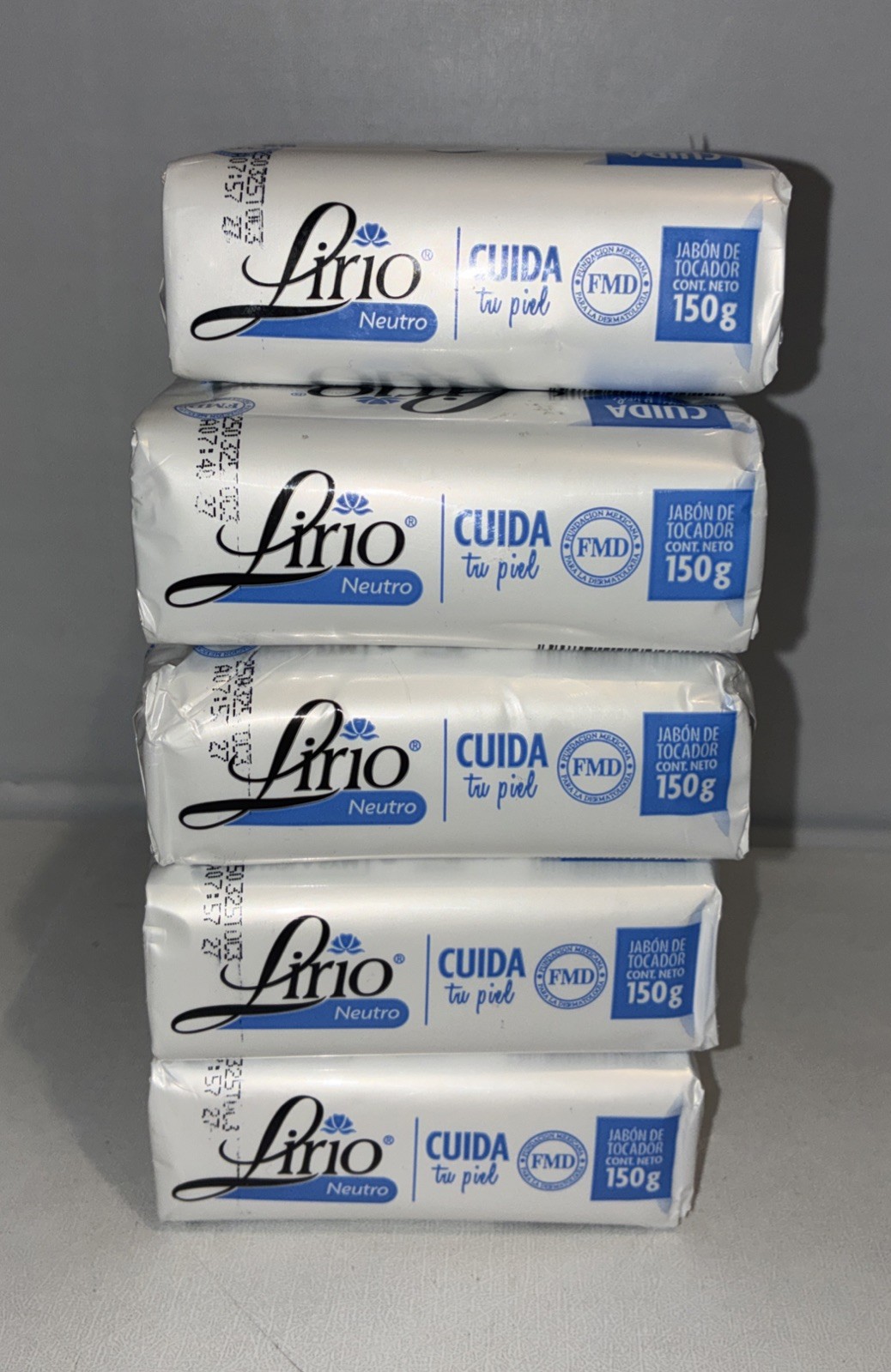 Lot Of 14-Lirio Neutro Neutral Bar Soap – 5.29 oz