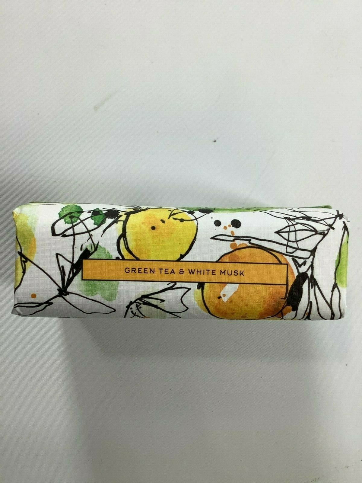 Via Mercato No. 2 Green Tea & White Musk Bar Soap NEW!