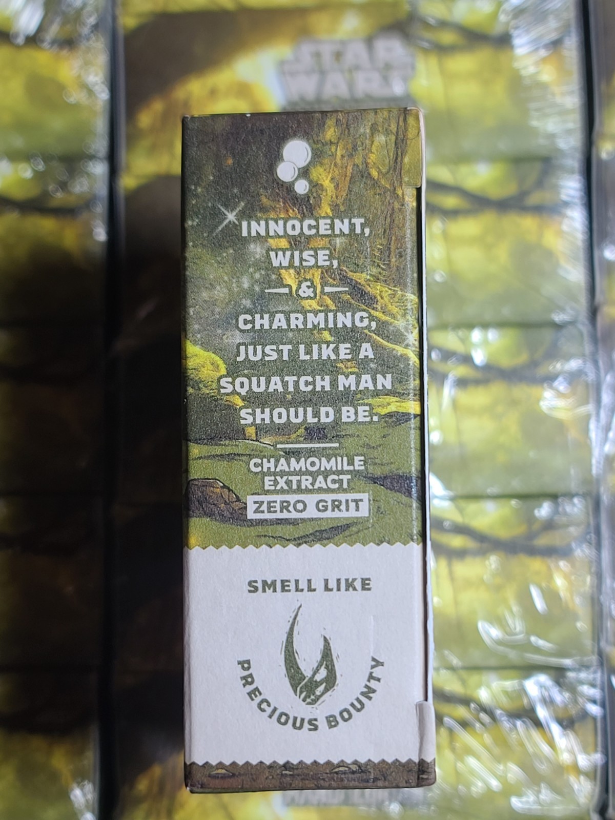 Dr Squatch Soap Zen Cleanse Star Wars Mandalorian Limited Edition Zero Grit
