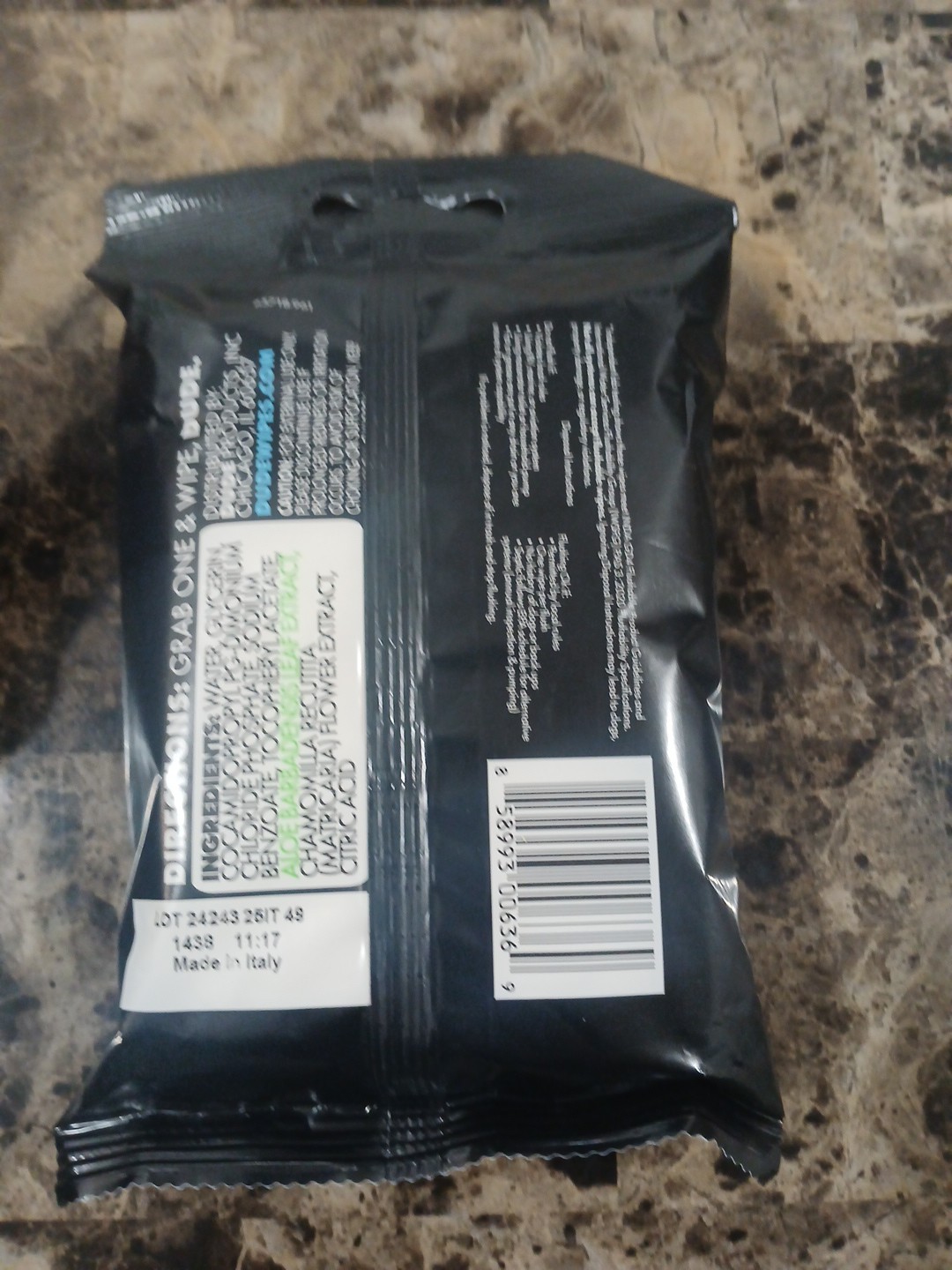 DUDE Wipes 18ct (Lot of 2 Packs) 18 Count each – Extra Large Flushable Wipes