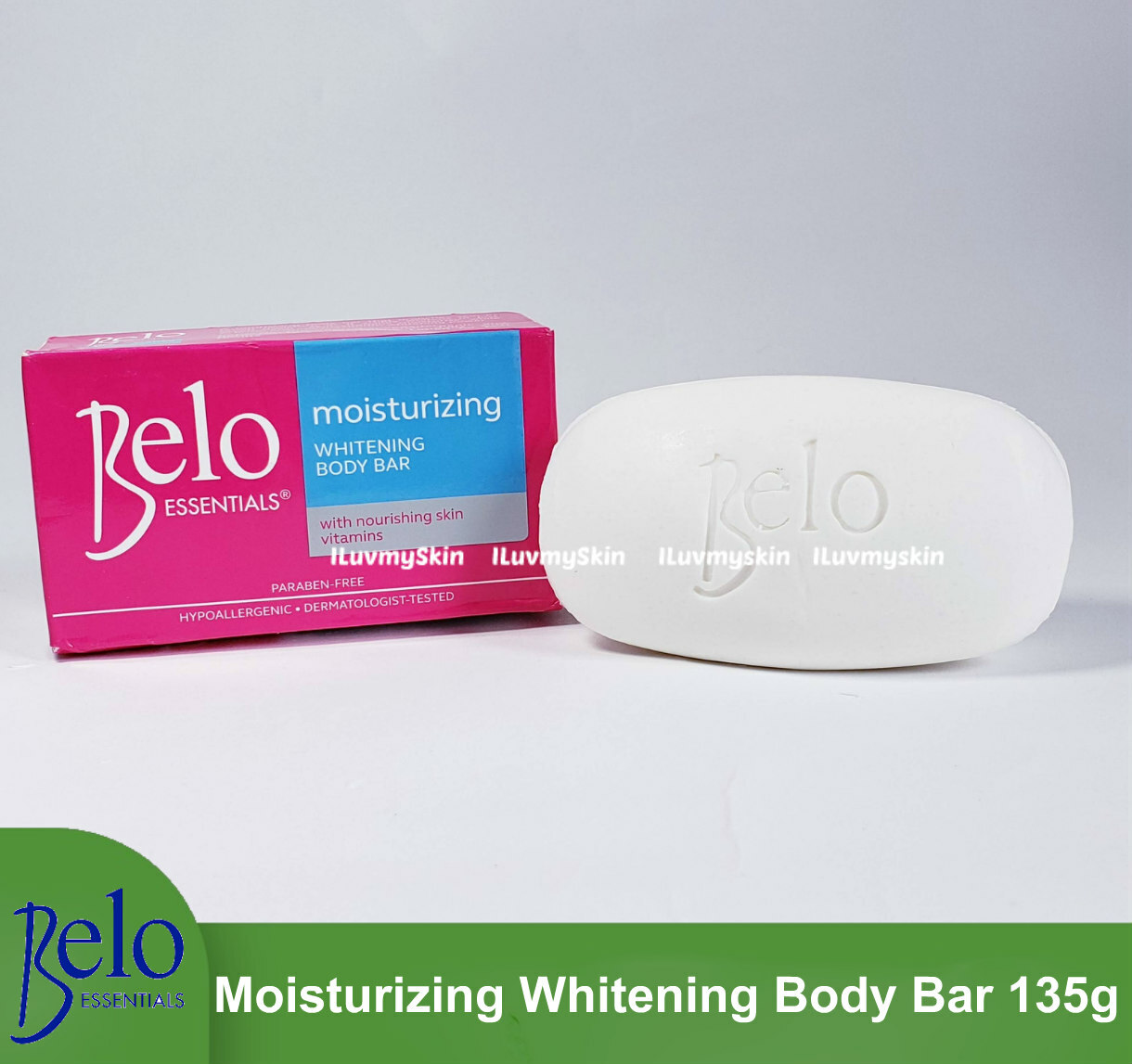 Belo Essentials Moisturizing Whitening Body Bar 135g