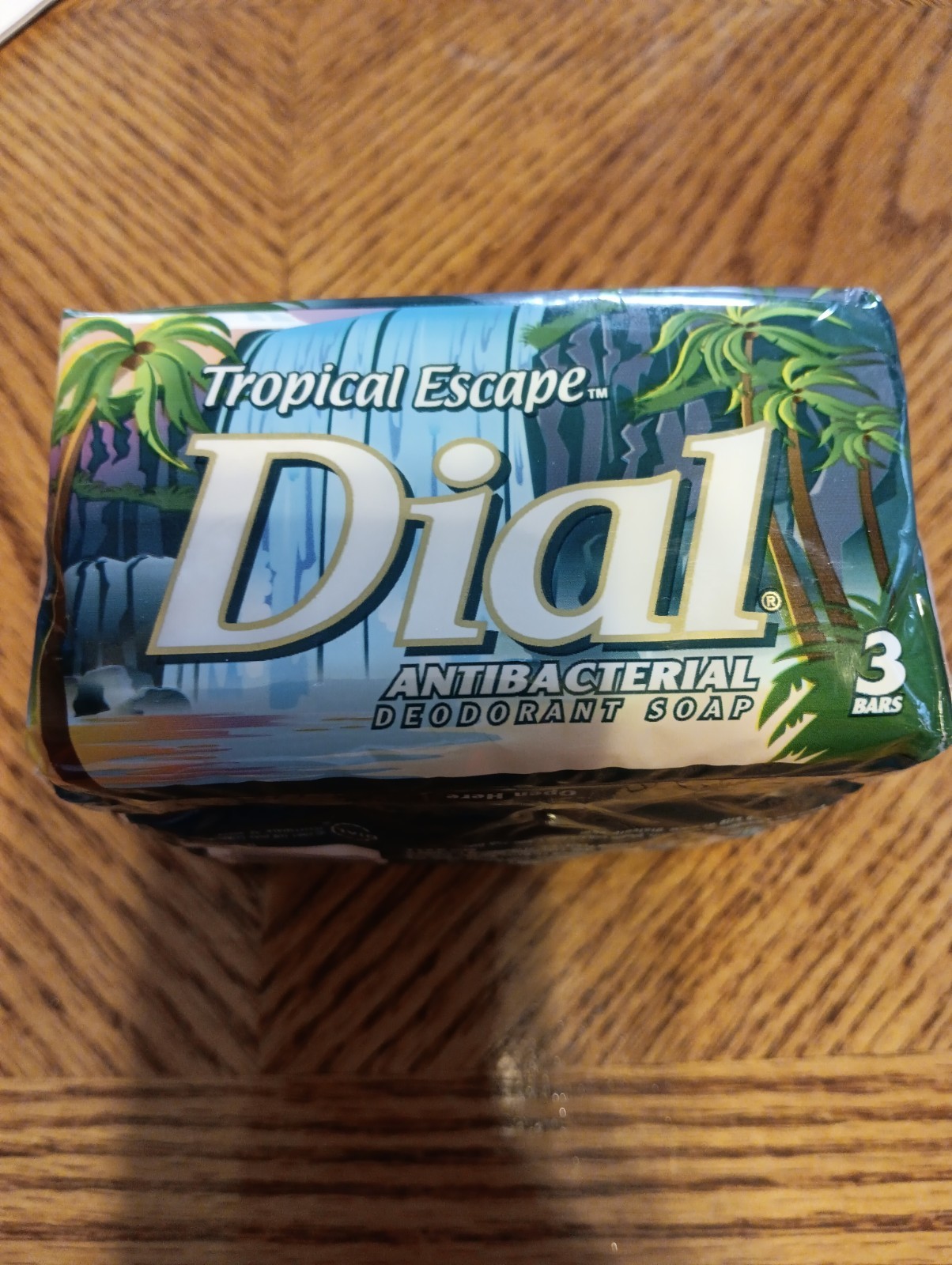Dial Tropical Escape Antibacterial Soap 3 Bars 4.5 oz Each Sealed Discontinued