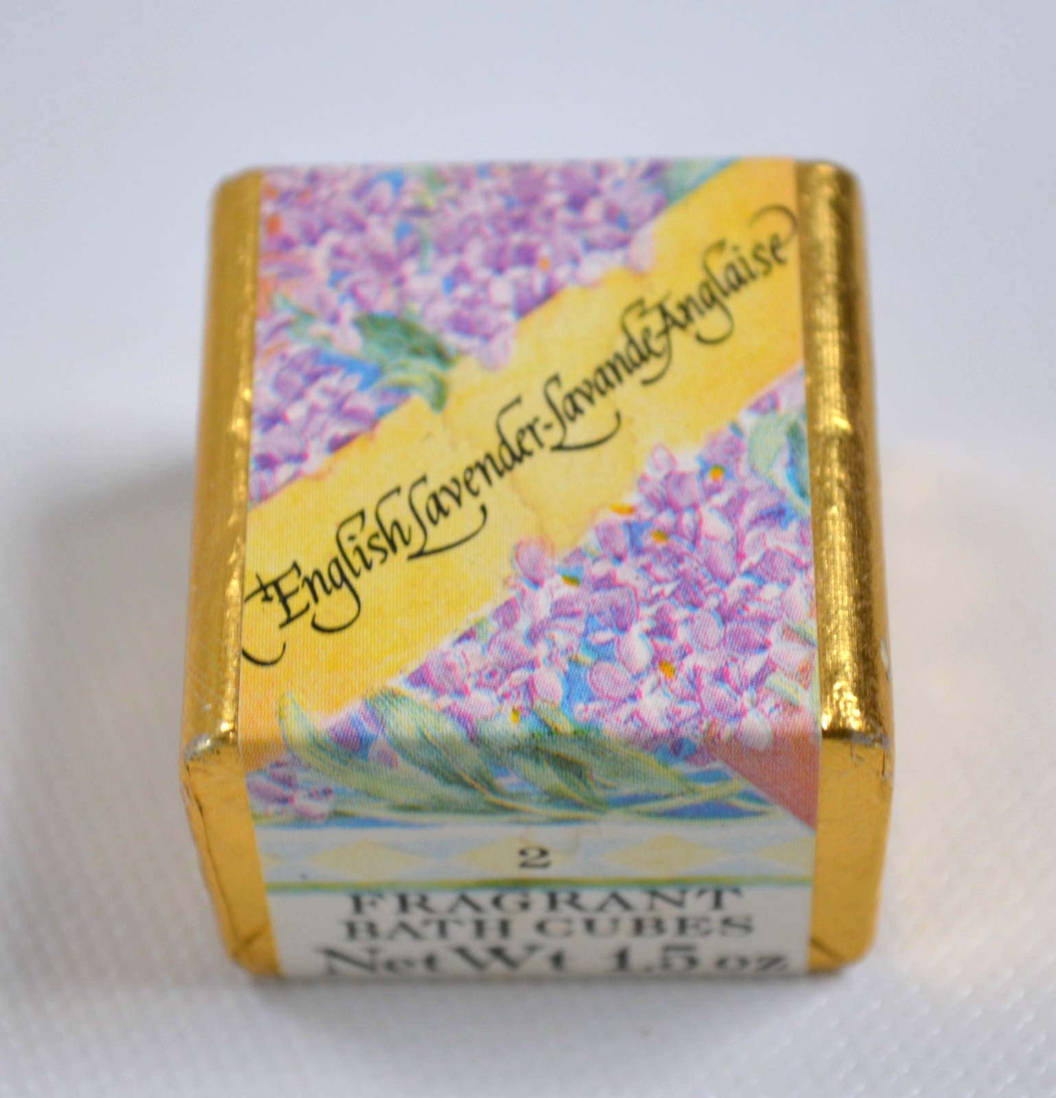 Misc Lot of 6 Fragrance Bath Cubes 45g/ 1.5 oz Sandalwood Lavender Rose Parfum